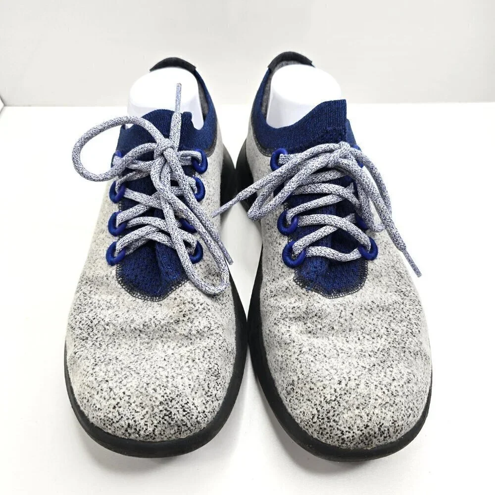 Allbirds Men's Mizzle Merino Wool Sneakers in Gray and Blue
